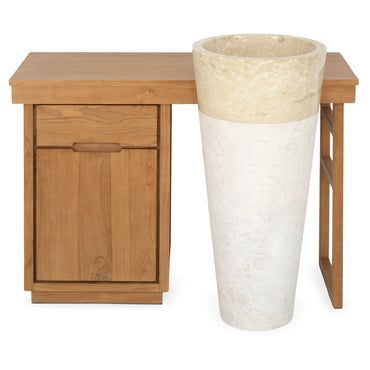 INTEGRALE Set mobilier baie, mască lavoar și lavoar