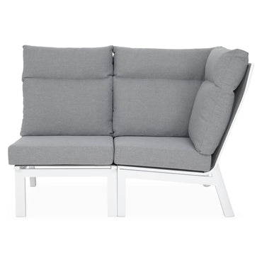 SALZBURG Set mobilier terasă/grădină, element colț și element central