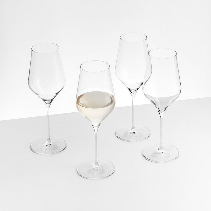 BALLET Set 4 pahare vin alb, sticlă, 520ml