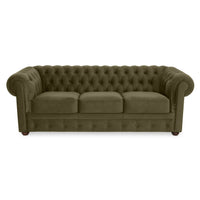 CHESTERFIELD Canapea 3 locuri, stofă