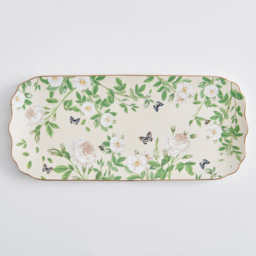 PEONY Platou servire, porțelan, L.36cm