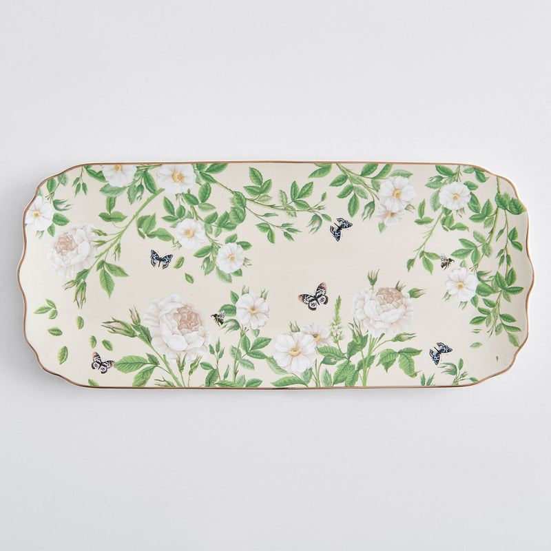 PEONY Platou servire, porțelan, L.36cm