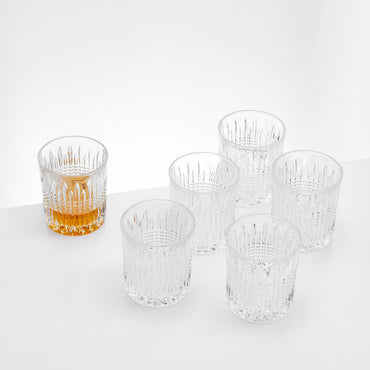 ANSEL Set 6 pahare whisky, 280ml