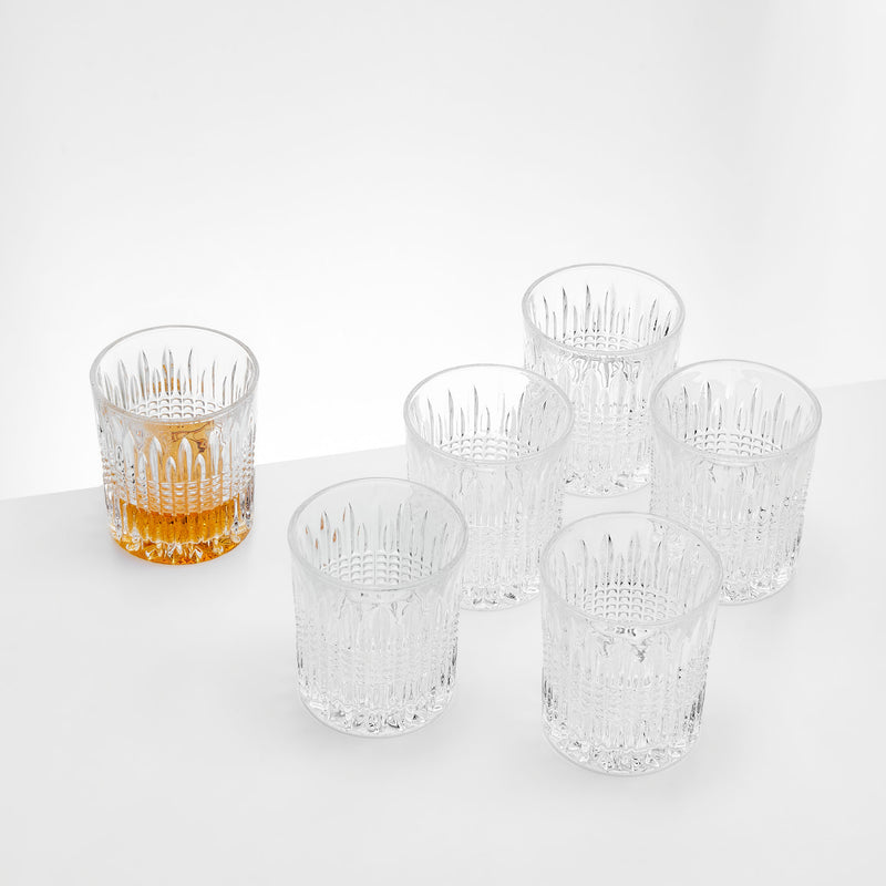 ANSEL Set 6 pahare whisky, 280ml