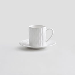 PATIA Ceașcă și farfurioară, porțelan, 180ml