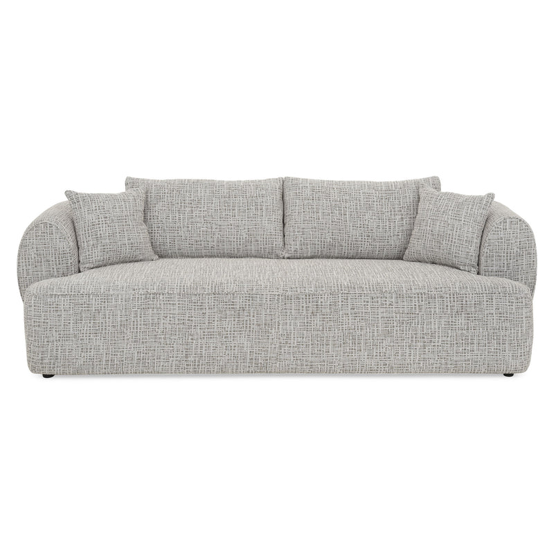 MILFORD Canapea 3 locuri, 2 perne incluse, stofă
