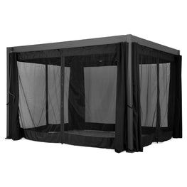 MIRADOR GOLD Set șină, perdele și plasă țânțari