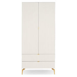 WAVE Dulap copii, 2 uși, 2 sertare