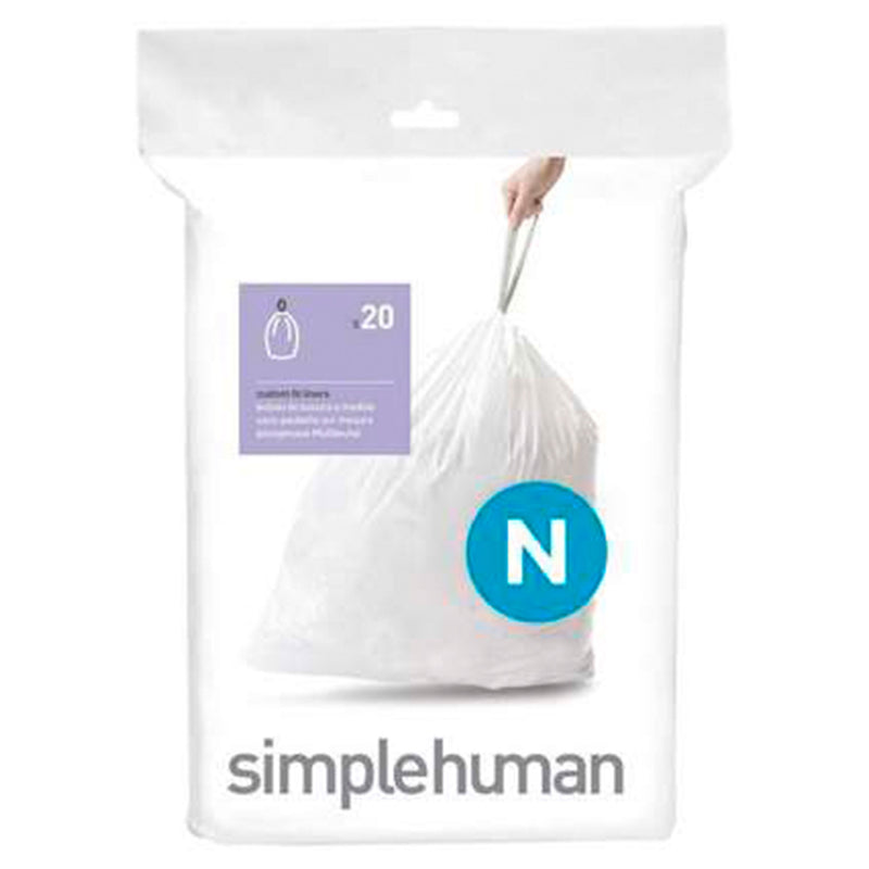SIMPLEHUMAN Set 20 saci gunoi, 45-50L
