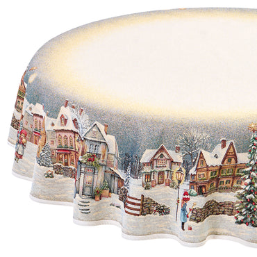 CHRISTMAS VIEW Față de masă, D.165cm