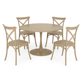 PLEZURO/SUCCOR Set mobilier terasă/grădină, 4 scaune și masă
