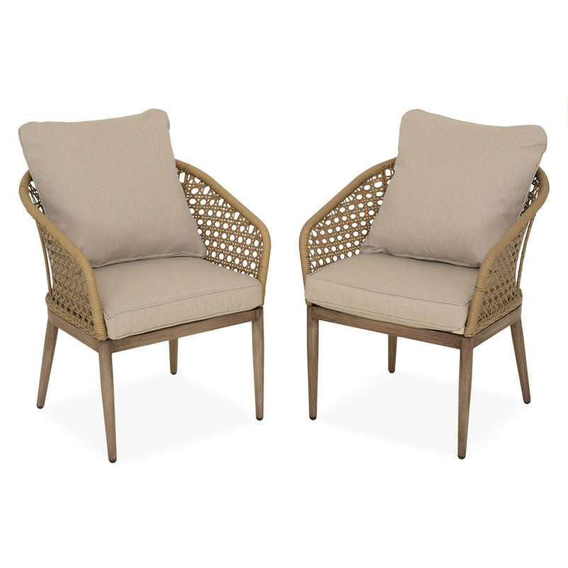 CORAL Set mobilier terasă/grădină, 2 scaune