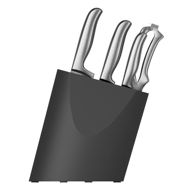 FRAME Set 7 cuțite bucătărie cu suport, inox