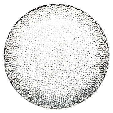 ISAAC Farfurie aperitiv, sticlă, D.19cm