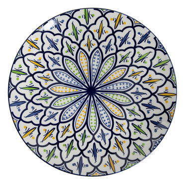 FLOWER Farfurie aperitiv, ceramică, D.19 cm