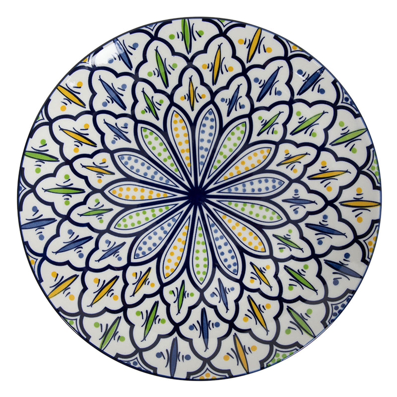 FLOWER Farfurie aperitiv, ceramică, D.19 cm