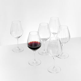 OPTICAL Set 6 pahare vin roșu, 570ml