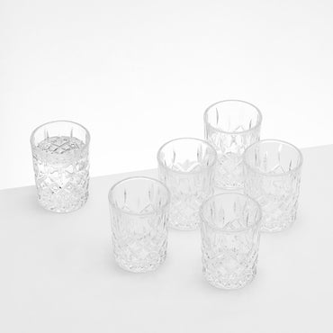 GENOA Set 6 pahare vodka, 60ml