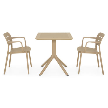 TIPPUS/MARCO Set mobilier terasă/grădină, 2 scaune și masă