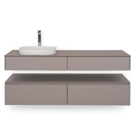 LODI Set mobilier baie, mască lavoar, lavoar, top
