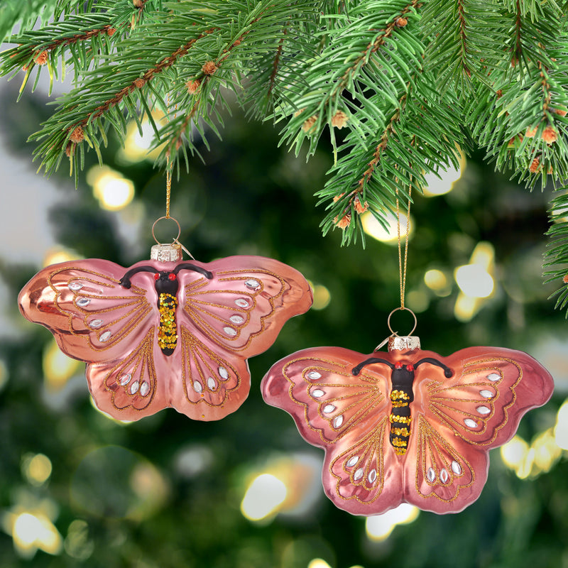 BUTTERFLY Set 2 decorațiuni