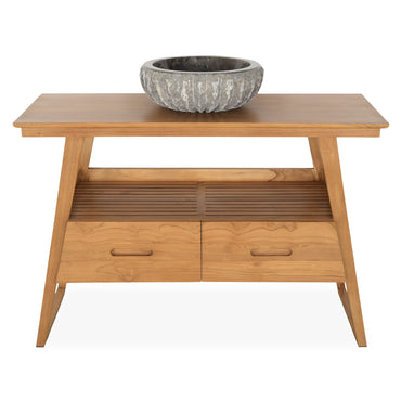 MIZU Set mobilier baie, mască lavoar și lavoar marmură