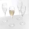 DIAMANTE Set 4 pahare șampanie, 220ml