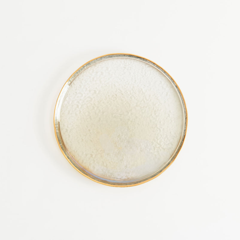 STEEP Farfurie, sticlă, D.19.5cm