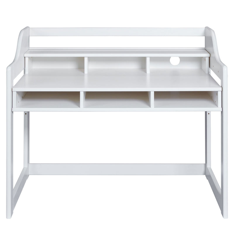 WOODY Birou copii, înălțime reglabilă