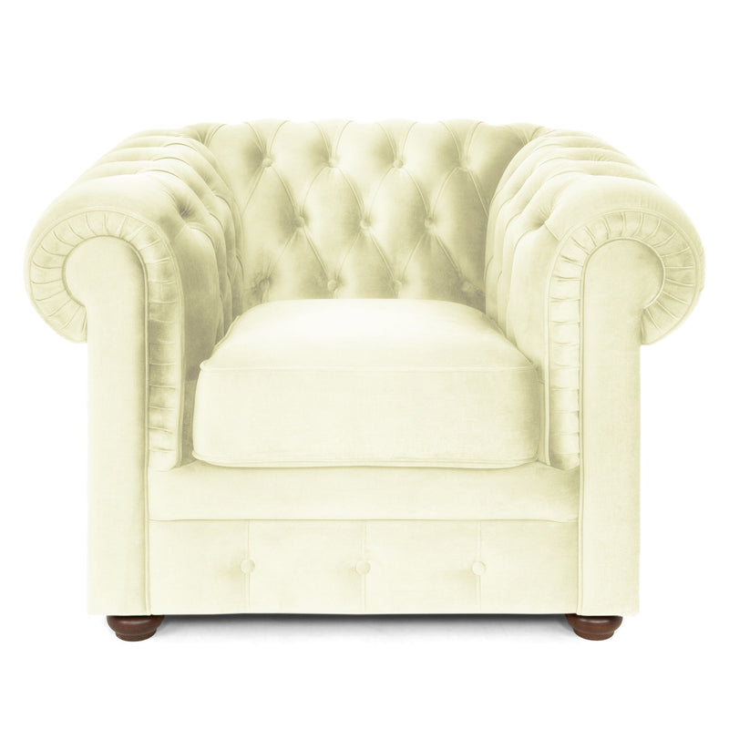 CHESTERFIELD Fotoliu, stofă - Articol resigilat