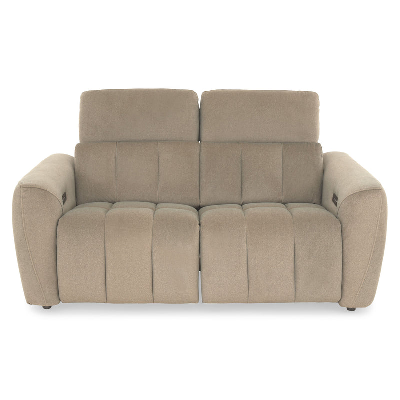 WISNER Canapea 2 locuri, 2 reclinere electrice, mecanism electric tetiere, stofă