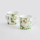 PEONY Set 2 căni, porțelan, 300ml