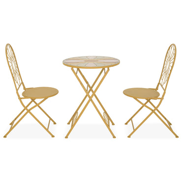 PRATO Set mobilier terasă/grădină, 2 scaune și masă