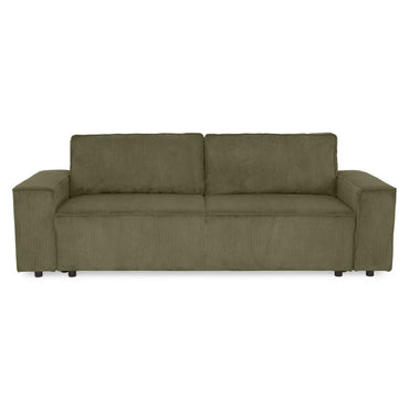 AINE Canapea extensibilă, 3 locuri, ladă depozitare, stofă