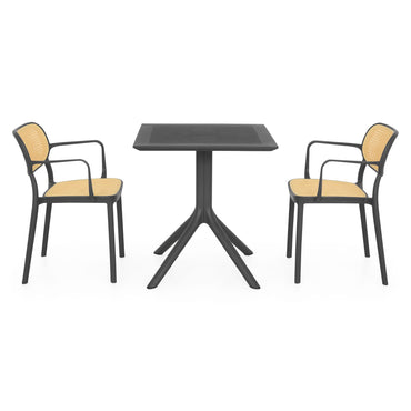 TIPPUS/ALIVIO Set mobilier terasă/grădină, 2 scaune și masă