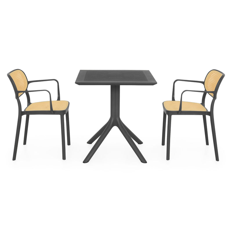 TIPPUS/ALIVIO Set mobilier terasă/grădină, 2 scaune și masă