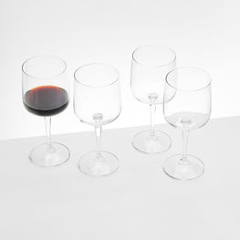 ROMA Set 4 pahare vin, sticlă, 360ml