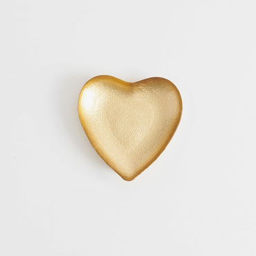 HEART Platou, sticlă, D.14cm