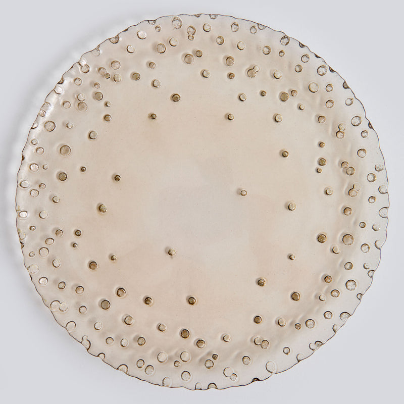 CONFETTI Farfurie fel principal, sticlă, D.28cm