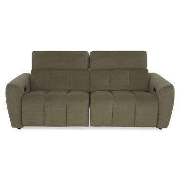 WISNER Canapea 3 locuri, 2 reclinere electrice, mecanism electric tetiere, stofă