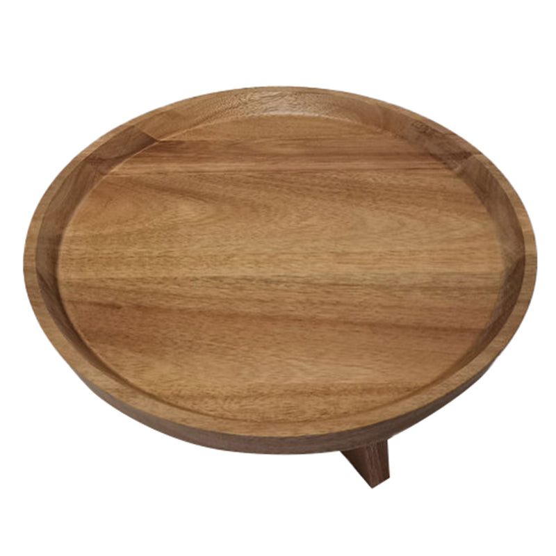 FINGER Platou pentru prăjituri, lemn, D.30.5cm