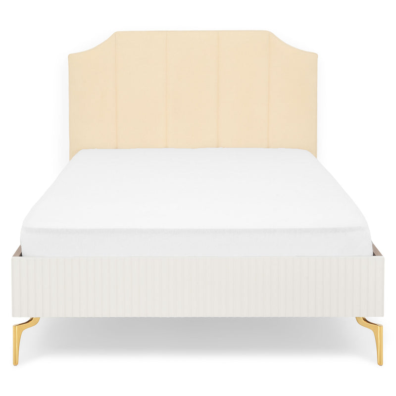 WAVE NOCE Pat copii, tapițat, 120x200cm, somieră inclusă