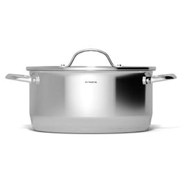 NEW ERA Oală cu capac, inox