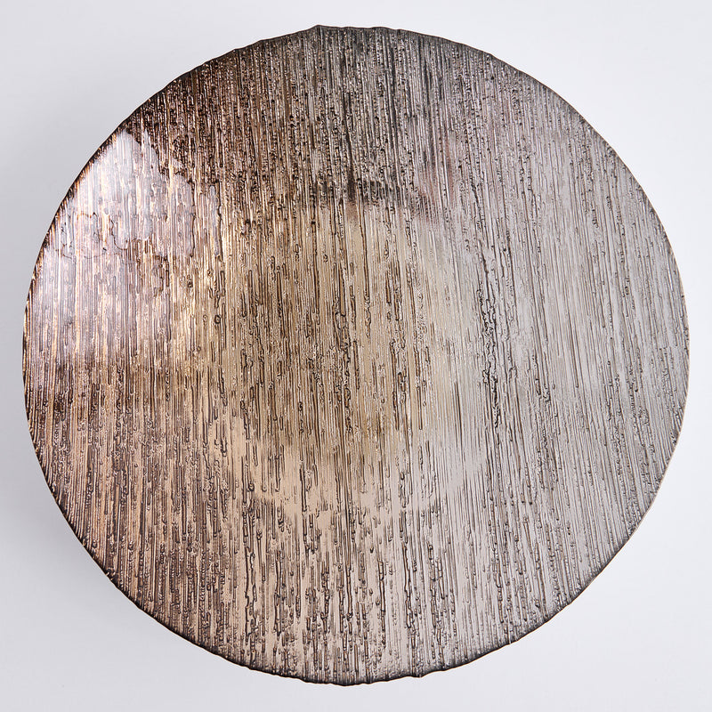 SAHARA Platou, sticlă, D.40cm