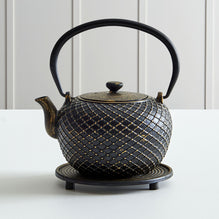 YOYO Ceainic cu trivet, fontă, 900ml