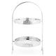 MORAN Platou supraetajat, inox, H.33cm