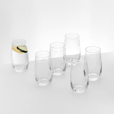 OSCAR Set 6 pahare diverse băuturi, sticlă, 490ml