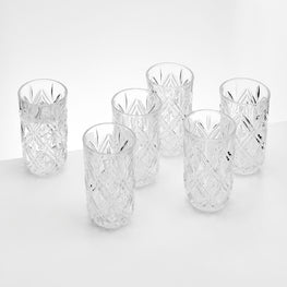 MAISIE Set 6 pahare diverse băuturi, 350ml