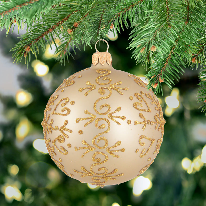 TRISTAN Glob, sticlă, D.8cm