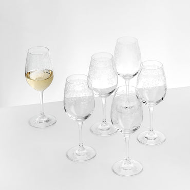 OSCAR Set 6 pahare vin alb, 280ml